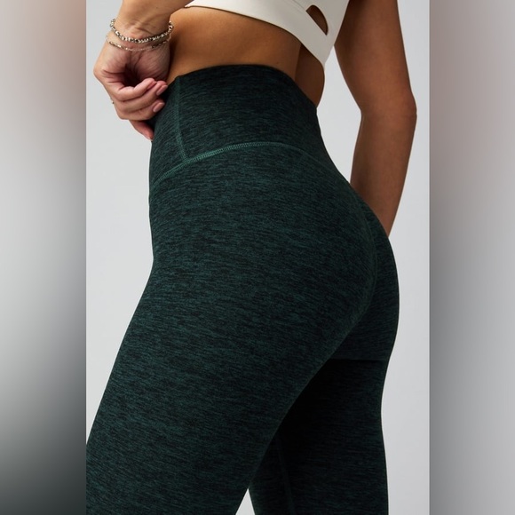 Fabletics Dark Green HeatherFlex High-Waisted Legging - Picture 4 of 9
